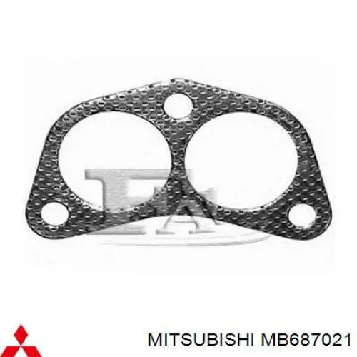 Vedante de tubo de admissão do silenciador Mitsubishi MB687021 preço, a partir de 3,56 USD