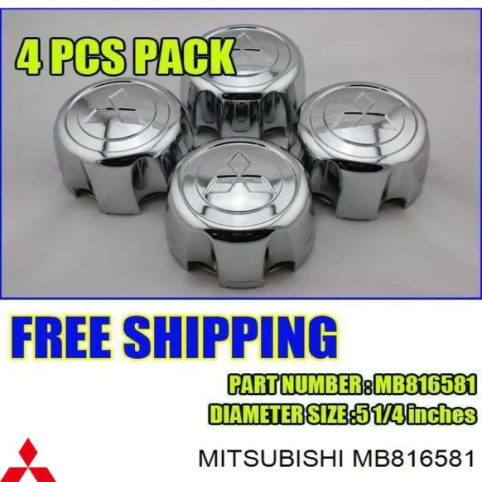 MB816581 Mitsubishi Coberta de disco de roda