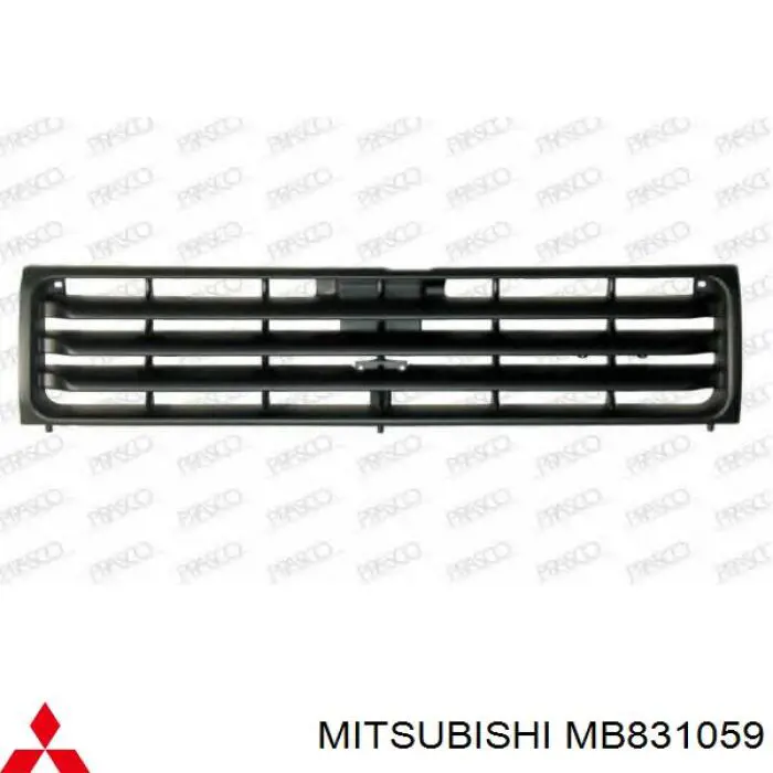 Grelha do radiador Mitsubishi MB831059 preço, a partir de 66,28 USD