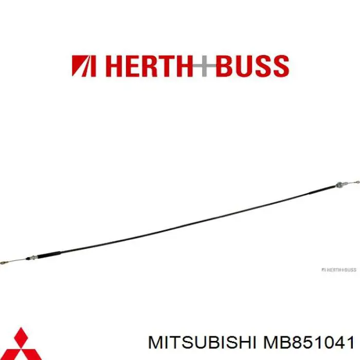 Compre MB851041 Mitsubishi Cabo de embraiagem