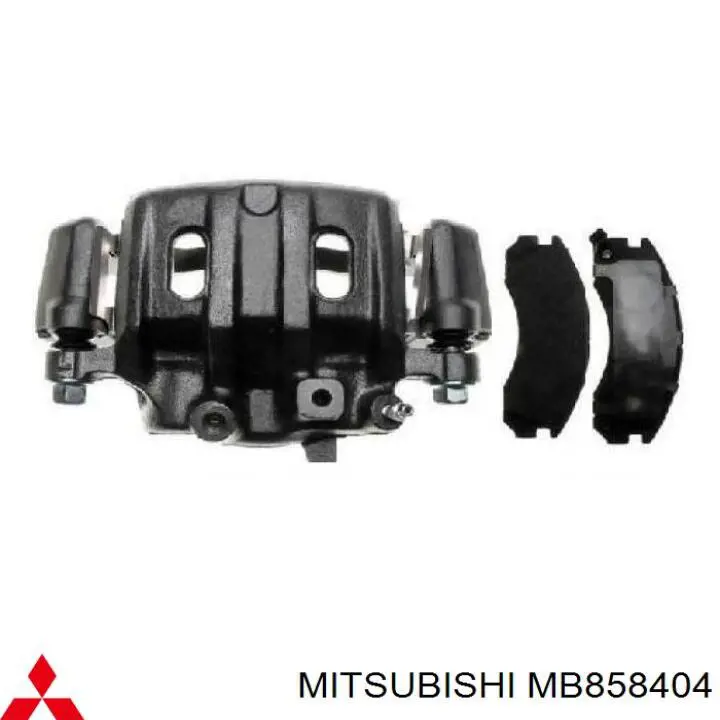MB858404 Mitsubishi Suporte do freio dianteiro esquerdo
