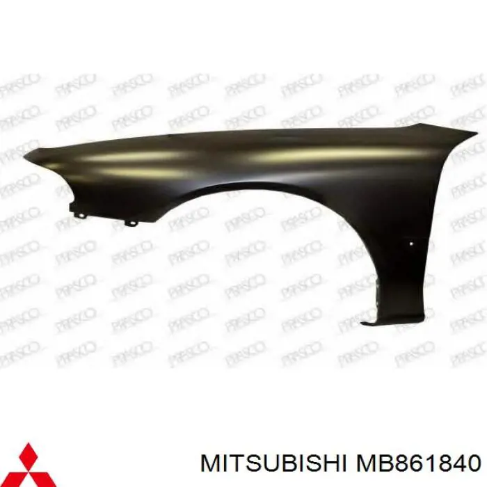 Pára-lama dianteiro direito Mitsubishi Galant VII E5A, E7A, E8A