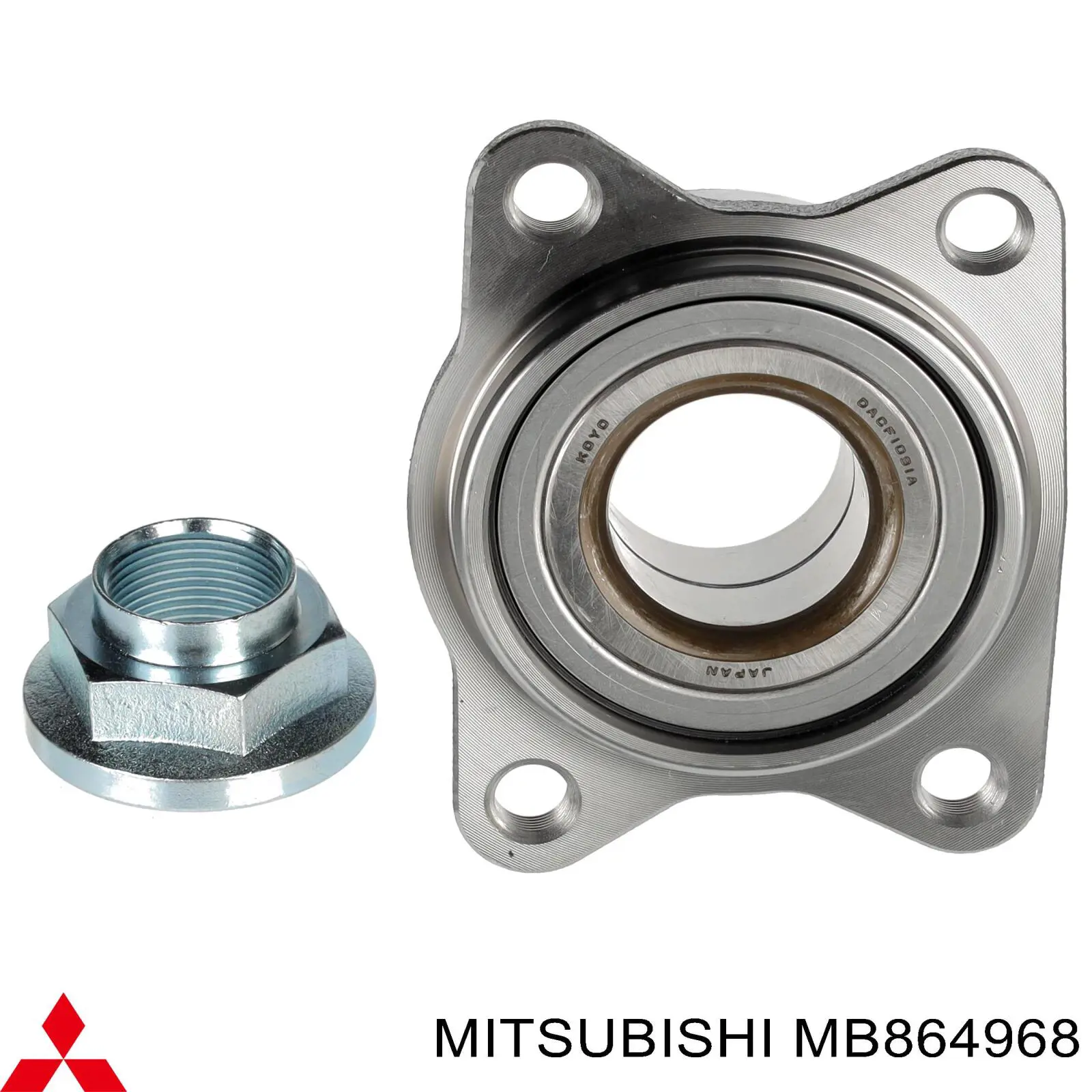 Cubo traseiro MB864968 Mitsubishi