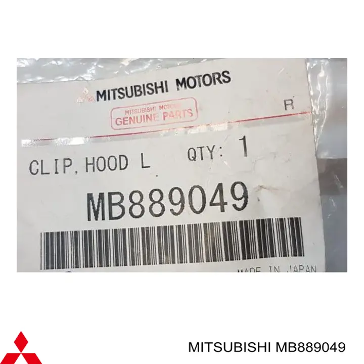 Compre MB889049 Mitsubishi Fixador de suporte da capota