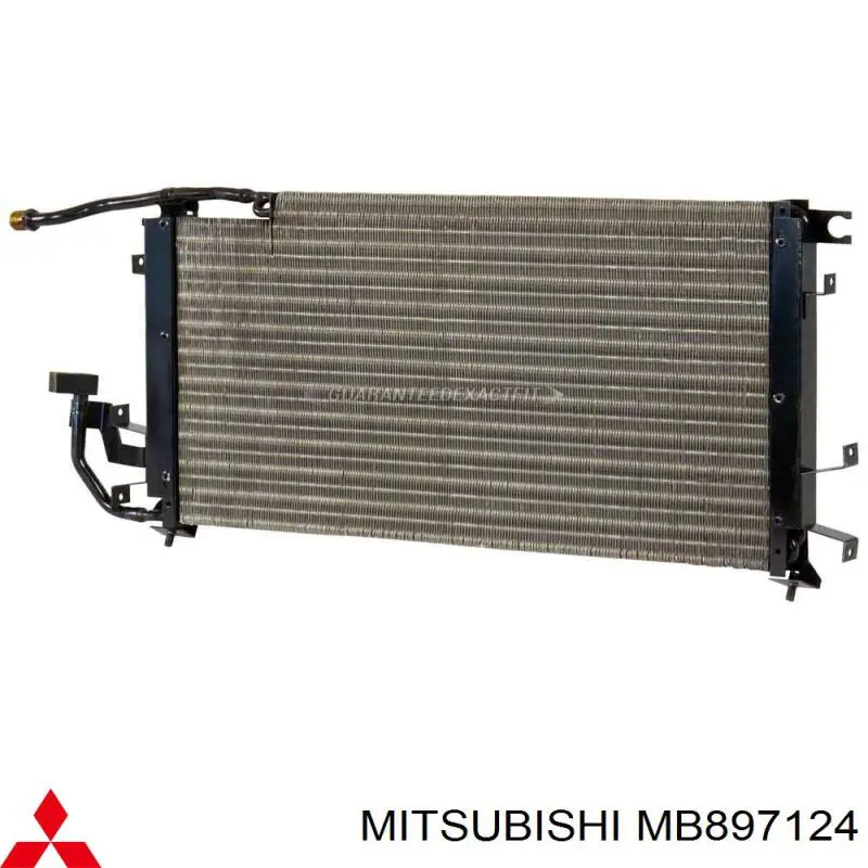 Radiador de aparelho de ar condicionado para Mitsubishi Lancer III C1V, C3V