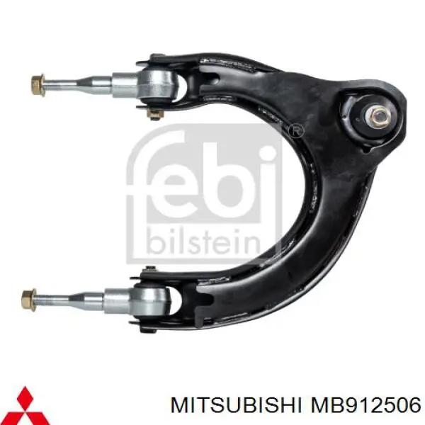 Compre MB912506 Mitsubishi Braço oscilante superior direito de suspensão dianteira