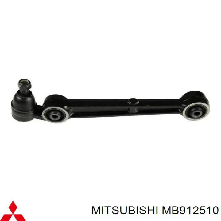 Compre MB912510 Mitsubishi Braço oscilante inferior direito de suspensão dianteira