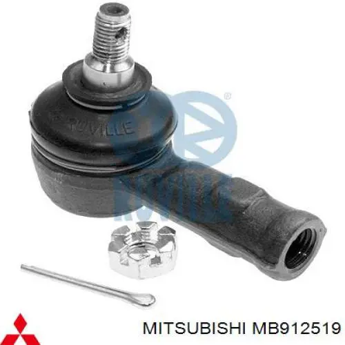 Ponta externa da barra de direção Mitsubishi MB912519 preço, a partir de 12,13 USD