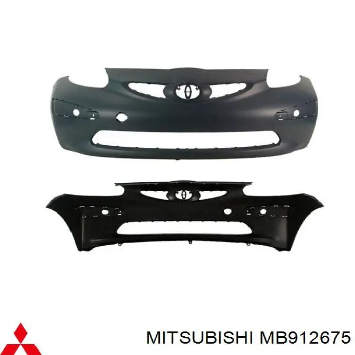Compre MB912675 Mitsubishi Pára-choque dianteiro