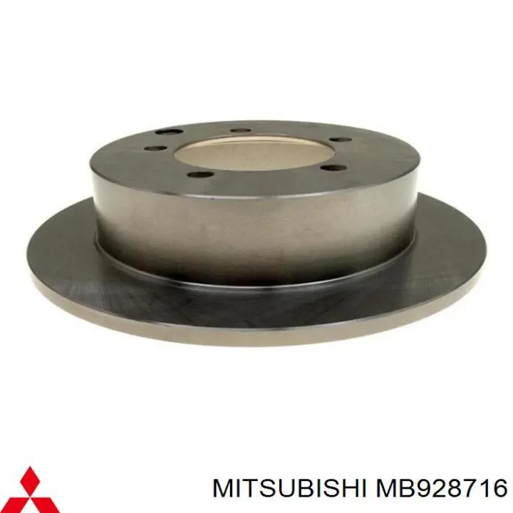 Disco do freio traseiro Mitsubishi MB928716 preço, a partir de 44,43 USD