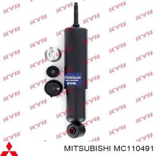 MC110491 Mitsubishi Amortecedor dianteiro
