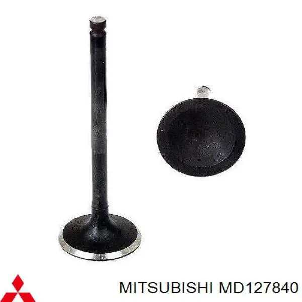 MD127840 Mitsubishi Válvula de admissão