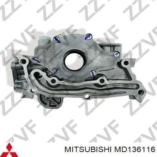 Bomba de óleo Mitsubishi MD154258 preço, a partir de 156,55 USD