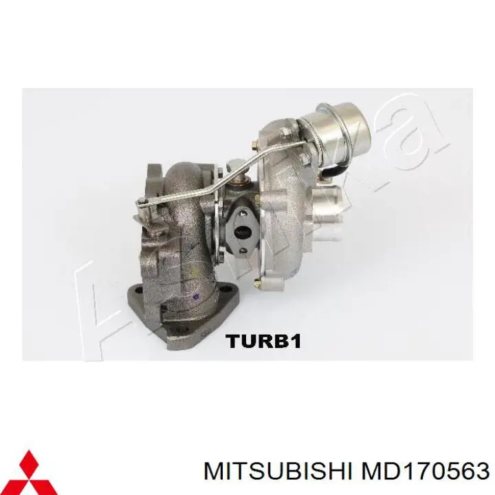 Turbina Mitsubishi MD170563 preço, a partir de 558,27 USD