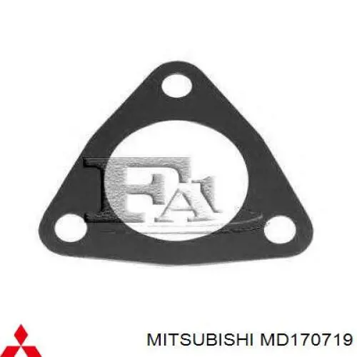 MD170719 Mitsubishi Vedante de turbina dos gases de escape, admissão
