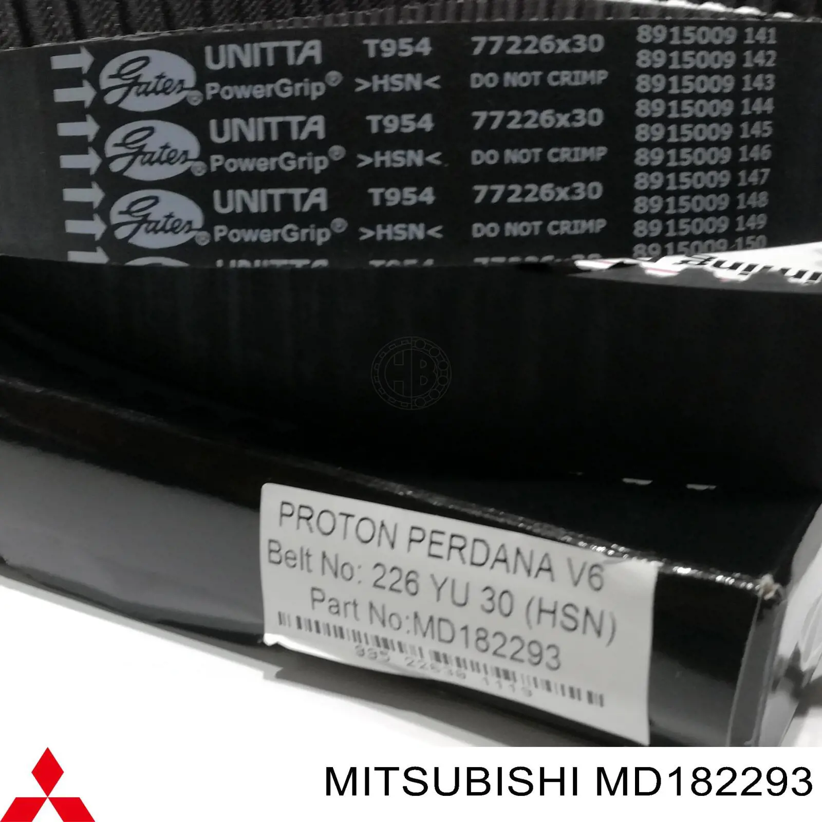 Compre MD182293 Mitsubishi Correia do mecanismo de distribuição de gás