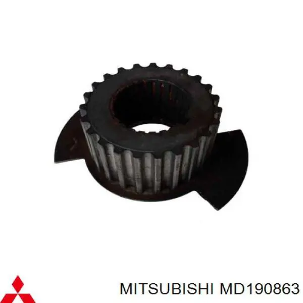 Engrenagem de cadeia da roda dentada de acionamento de cambota de motor Mitsubishi MD190863 preço, a partir de 101,80 USD