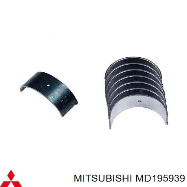 Folhas inseridas de cambota de biela, kit, padrão (STD) Mitsubishi MD195939 preço, a partir de 27,17 USD