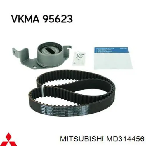 MD314456 Mitsubishi Correia do mecanismo de distribuição de gás