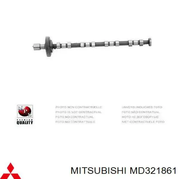 Árvore distribuidora de motor Mitsubishi MD137163 preço, a partir de 115,74 USD