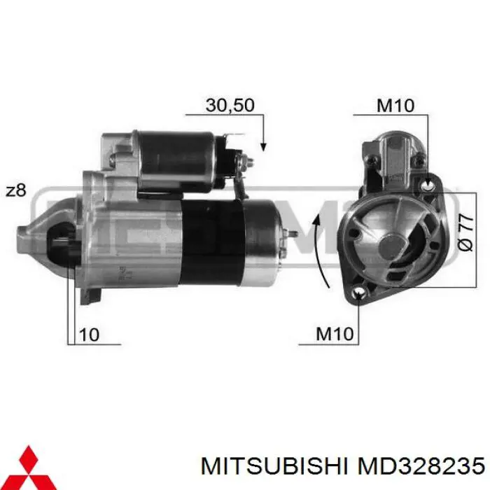 Compre MD328235 Mitsubishi Motor de arranco