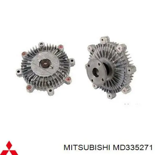 Acoplamento viscoso de ventilador de esfriamento Mitsubishi MD335271 preço, a partir de 80,44 USD