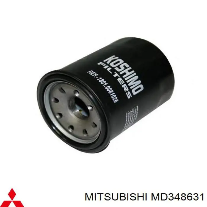 Compre MD348631 Mitsubishi Filtro de óleo