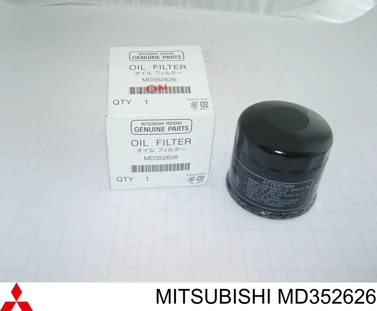 Filtro de óleo Mitsubishi MD352626 preço, a partir de 5,76 USD