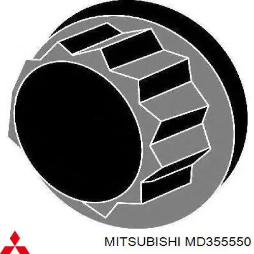 MD355550 Mitsubishi Parafuso de cabeça de motor (CBC)