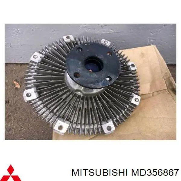 Compre MD356867 Mitsubishi Acoplamento viscoso de ventilador de esfriamento