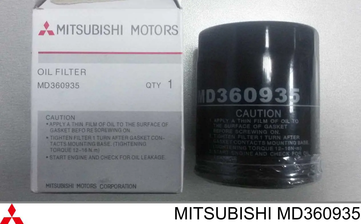 Filtro de óleo Mitsubishi MD360935 preço, a partir de 9,36 USD