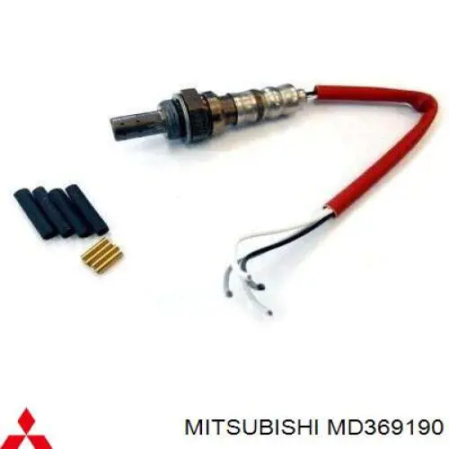 MD369190 Mitsubishi Sonda lambda, sensor esquerdo de oxigênio até o catalisador