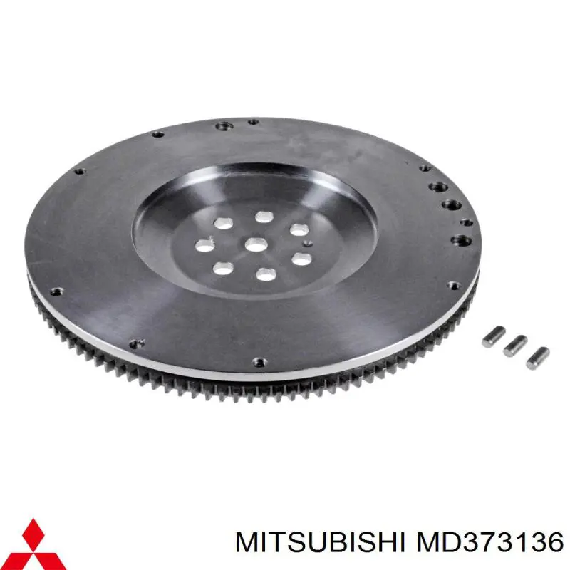 Volante de motor MD373136 Mitsubishi