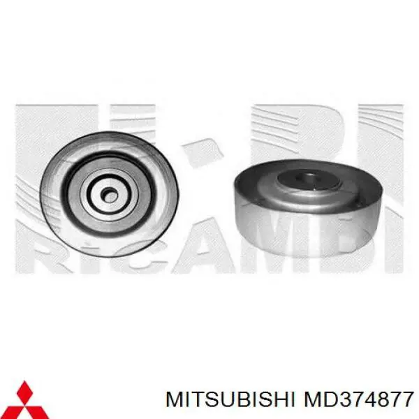Compre MD374877 Mitsubishi Rolo parasita da correia de transmissão