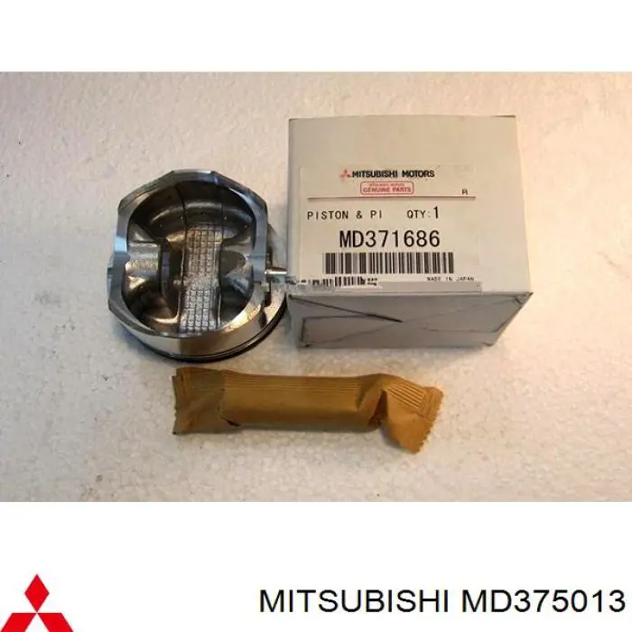 Compre MD375013 Mitsubishi Pistão com passador sem anéis, STD
