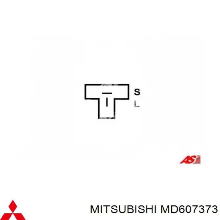 Compre MD607373 Mitsubishi Escova do gerador