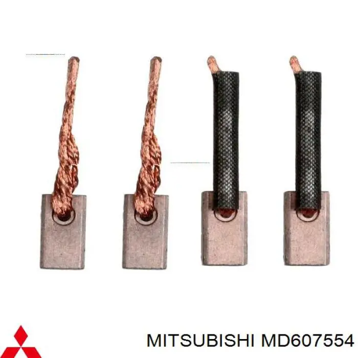Compre MD607554 Mitsubishi Escova do motor de arranco