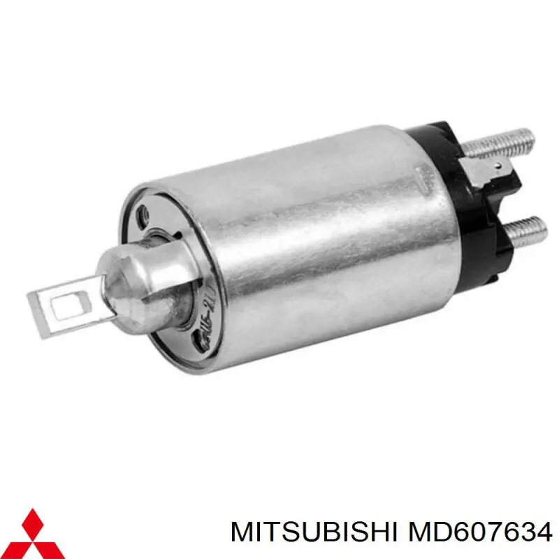 Compre MD607634 Mitsubishi Relê retrator do motor de arranco