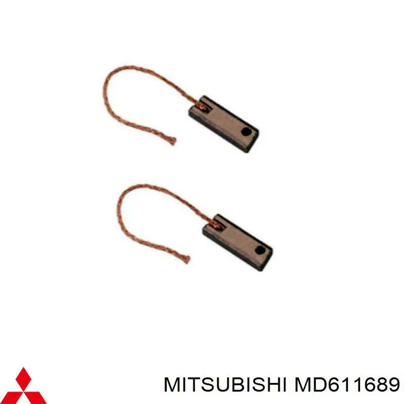 Escova do gerador Mitsubishi MD611689 preço, a partir de 1,17 USD