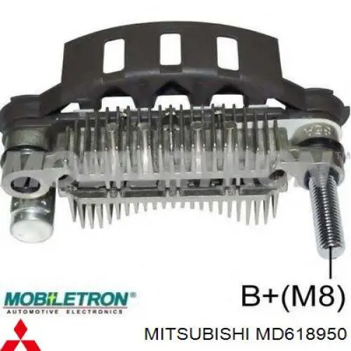 Compre MD618950 Mitsubishi Eixo de diodos do gerador