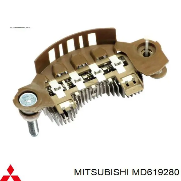 MD619280 Mitsubishi Eixo de diodos do gerador