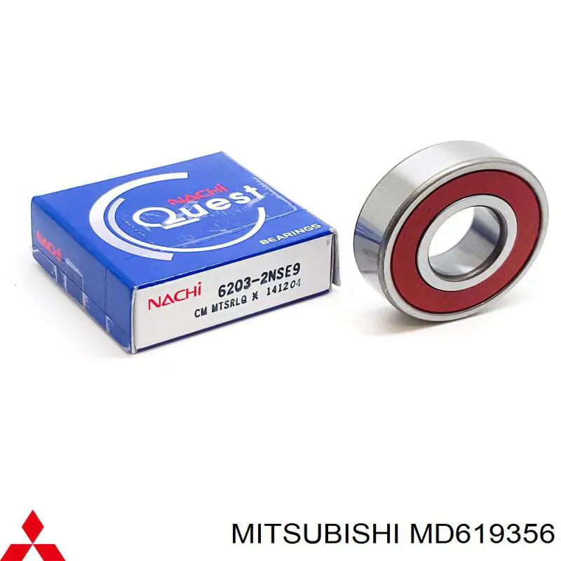 Rolamento do gerador Chrysler MD619356 preço, a partir de 26,69 USD