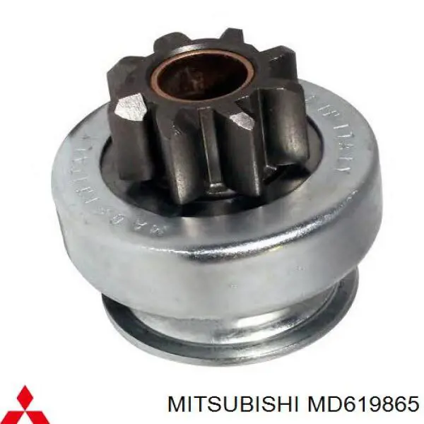 MD619865 Mitsubishi Roda-livre do motor de arranco