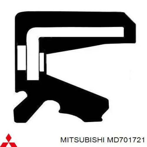 MD701721 Mitsubishi Vedação da Caixa Automática de Mudança (de árvore de saída/primária)