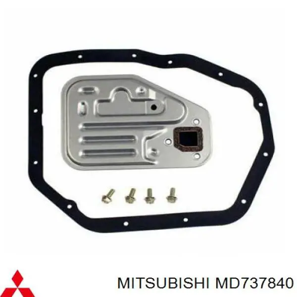 Filtro da Caixa Automática de Mudança MD737840 Mitsubishi