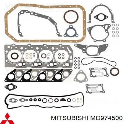 Kit de vedantes de motor completo MD974500 Mitsubishi