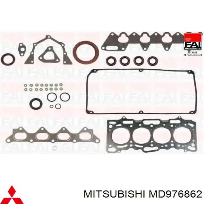 Kit de vedantes de motor completo MD976862 Mitsubishi