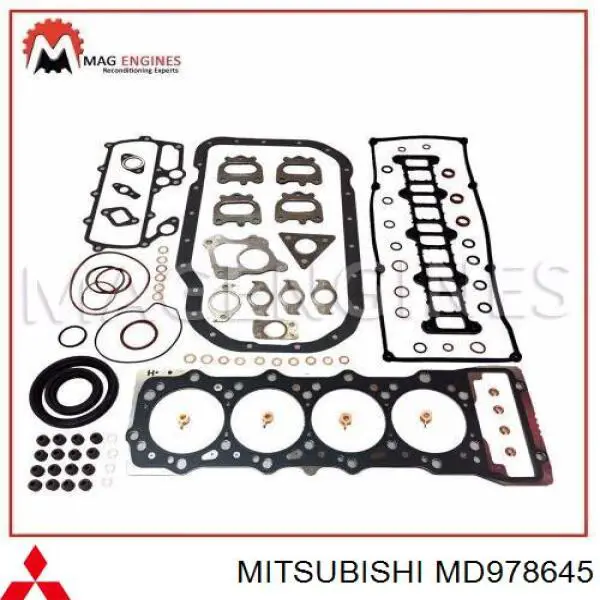 Compre MD978645 Mitsubishi Kit de vedantes de motor completo