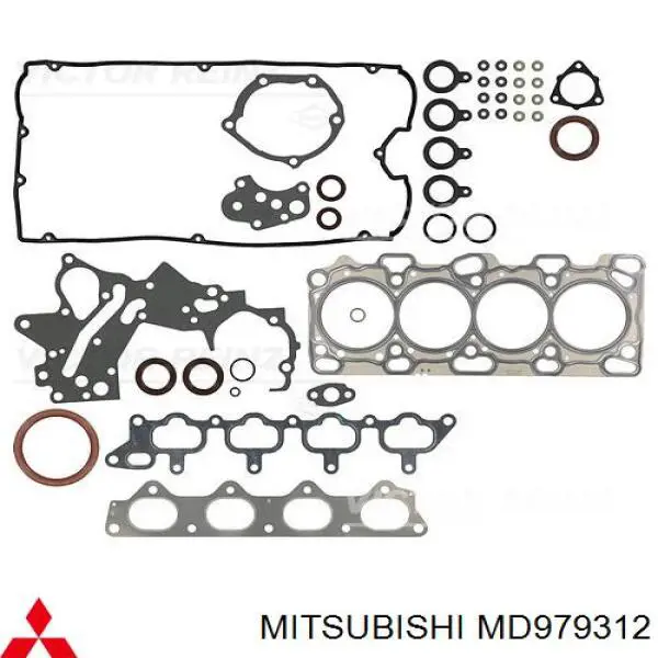 Kit de vedantes de motor completo Mitsubishi MD979312 preço, a partir de 255,62 USD