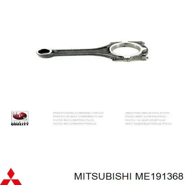 ME191368 Mitsubishi Biela de pistão de motor